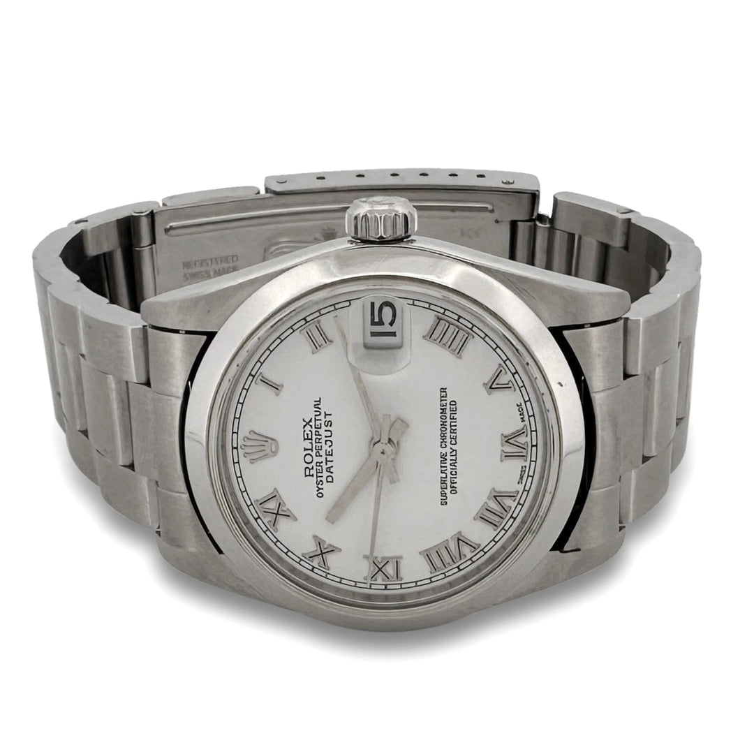 2003 Rolex Datejust 31mm Stainless Steel Oyster Bracelet Watch