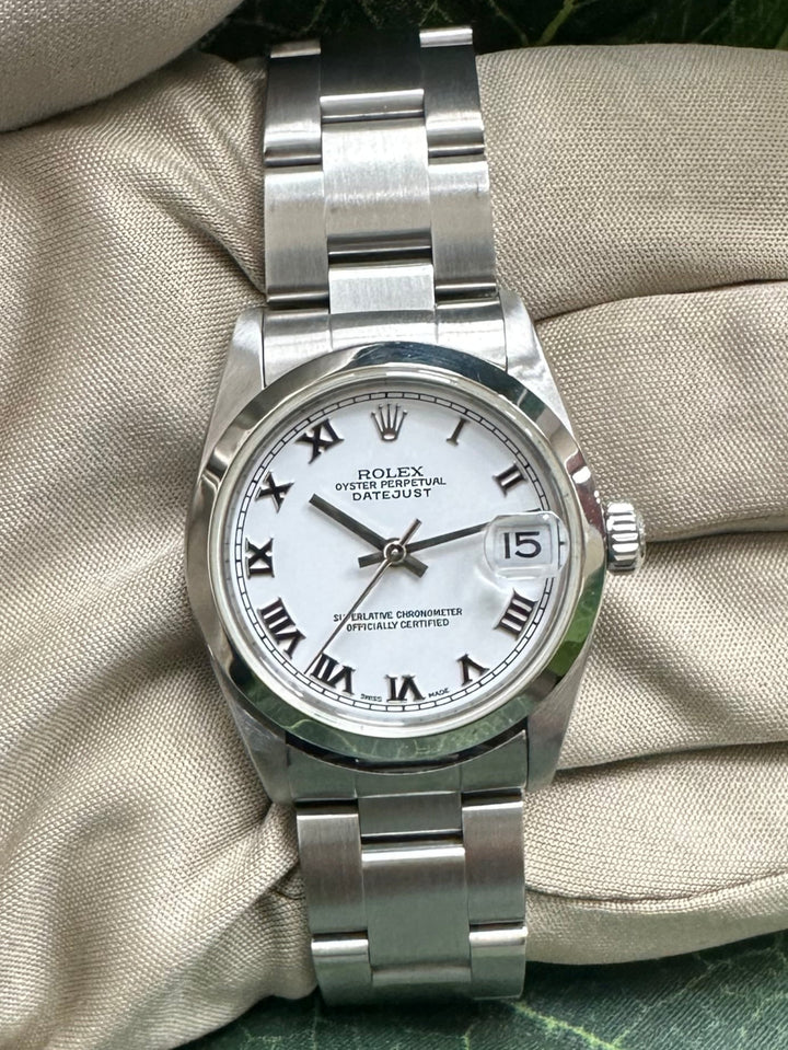 2003 Rolex Datejust 31mm Stainless Steel Oyster Bracelet Watch