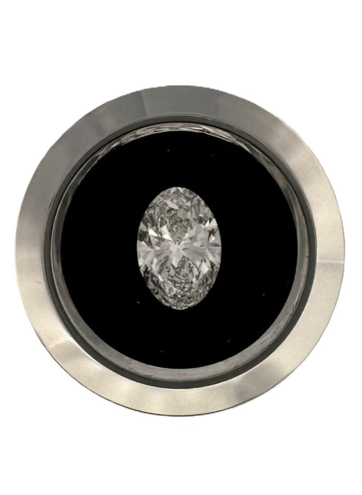 Loose IGI Graded 3.00ct Oval Brilliant Lab-Grown Diamond, F Color, VS1 Clarity
