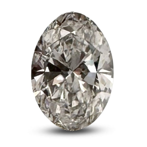 Loose IGI Graded 3.00ct Oval Brilliant Lab-Grown Diamond, F Color, VS1 Clarity