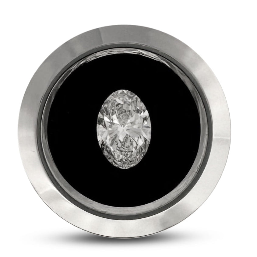 Loose IGI Graded 3.00ct Oval Brilliant Lab-Grown Diamond, F Color, VS1 Clarity