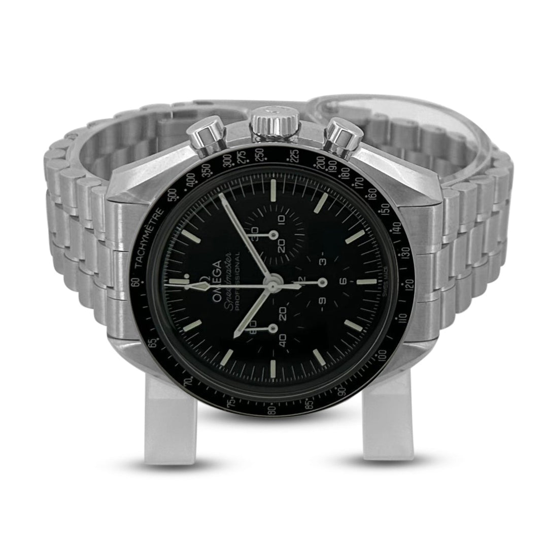 2024 Omega Speedmaster "Moon Watch" 42mm Stainless Steel Bracelet Watch with Box & Papers