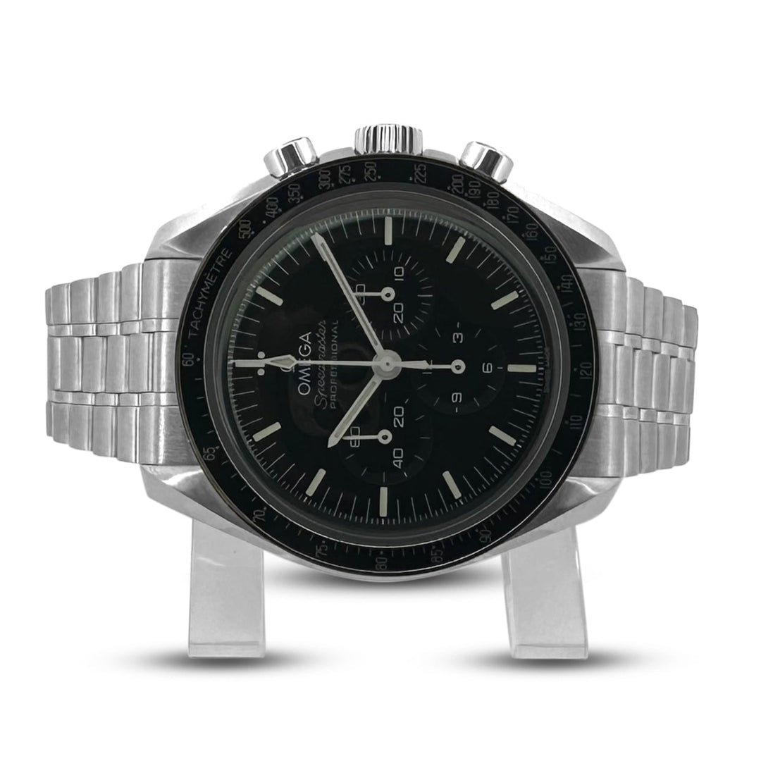 2024 Omega Speedmaster "Moon Watch" 42mm Stainless Steel Bracelet Watch with Box & Papers