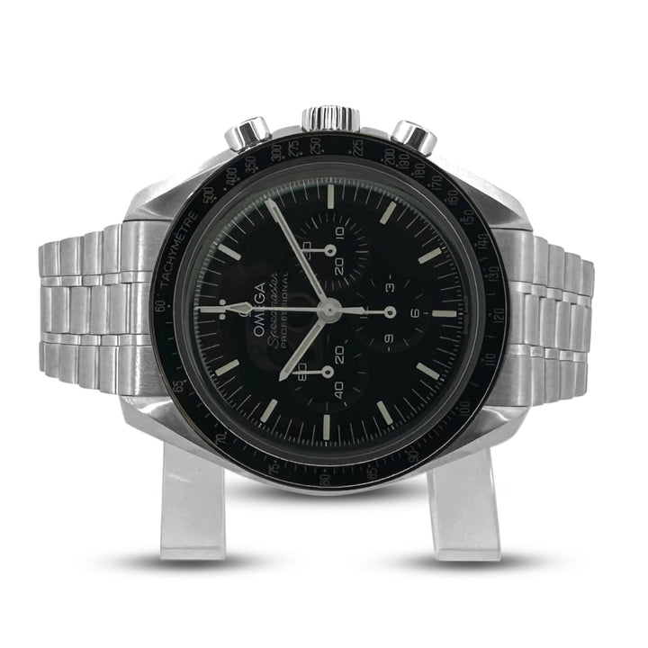 2024 Omega Speedmaster "Moon Watch" 42mm Stainless Steel Bracelet Watch with Box & Papers