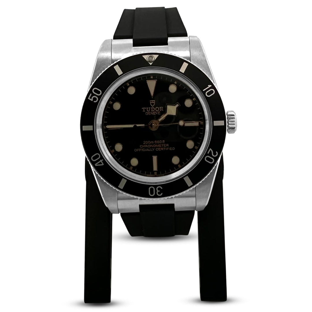 2024 Tudor Black Bay 54 37mm Rubber Strap Watch with Box & Papers