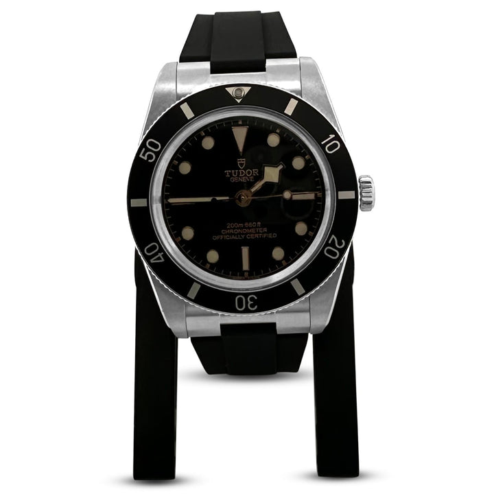 2024 Tudor Black Bay 54 37mm Rubber Strap Watch with Box & Papers