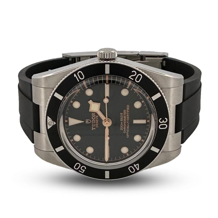 2024 Tudor Black Bay 54 37mm Rubber Strap Watch with Box & Papers