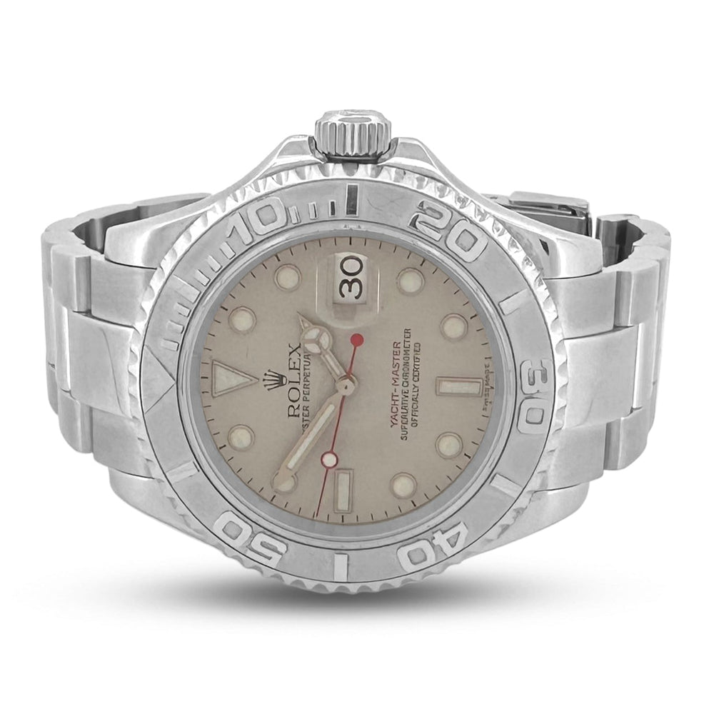2006 Rolex Yacht-Master 40mm Stainless Steel Oyster Bracelet Watch