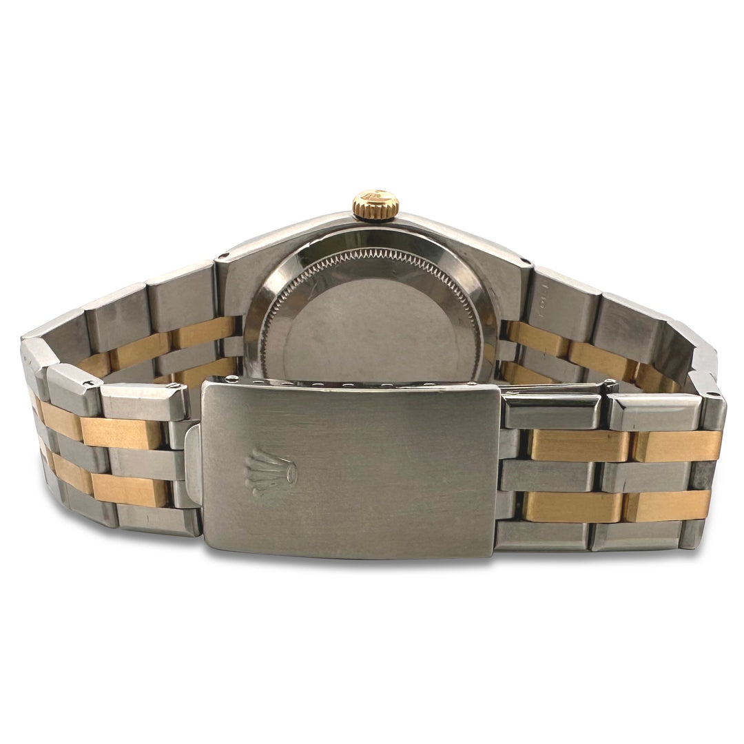 1984 Rolex Oysterquartz Datejust 36mm Two-Tone 18k Yellow Gold & Stainless Steel Watch