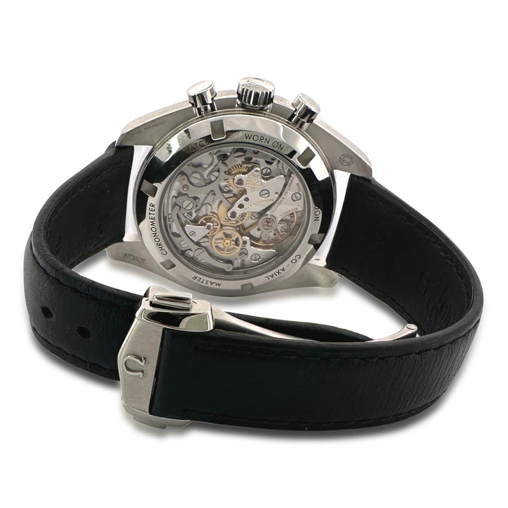 2024 Omega Speedmaster Professional 42mm "Sapphire Sandwich" "Moon Watch" Leather Strap Watch with Box & Papers