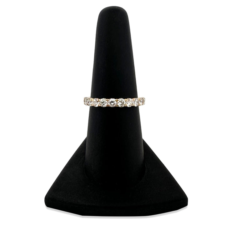 1ctw Round Brilliant Lab-Grown Diamond Wedding Band or Stackable Ring in 14k Yellow Gold