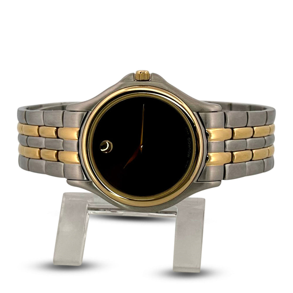 Movado Museum 35mm Two-Tone Stainless Steel Bracelet Watch