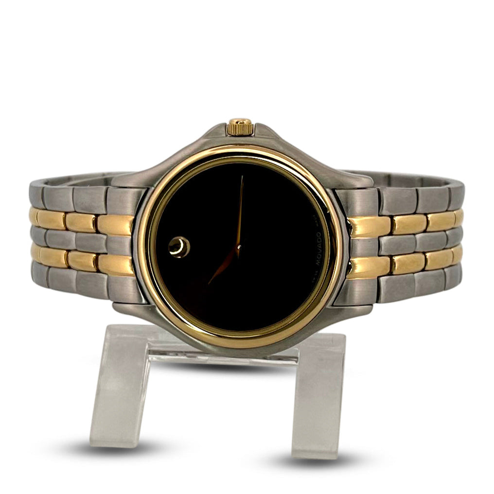 Movado Museum 35mm Two-Tone Stainless Steel Bracelet Watch