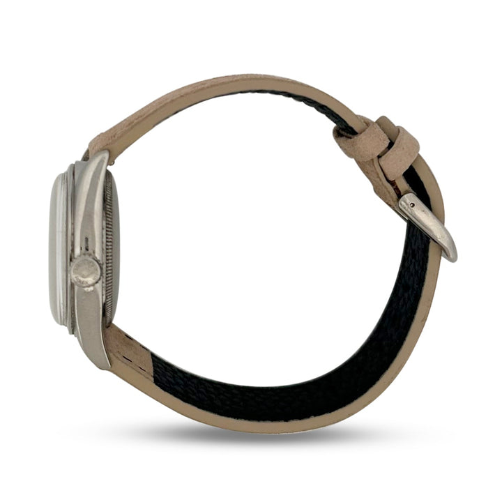 1952 Rolex Oyster Perpetual 34mm "Bubbleback" Stainless Steel Strap Watch