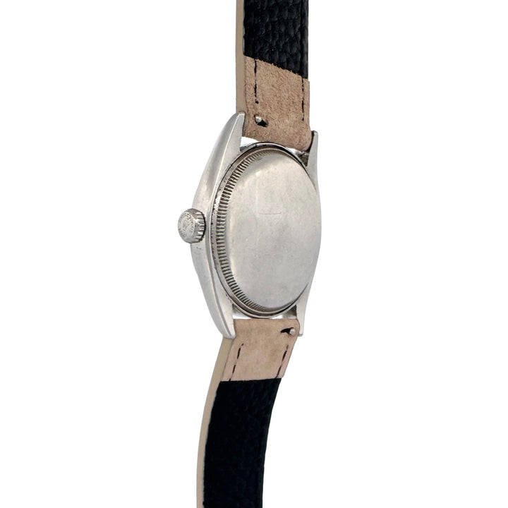 1952 Rolex Oyster Perpetual 34mm "Bubbleback" Stainless Steel Strap Watch