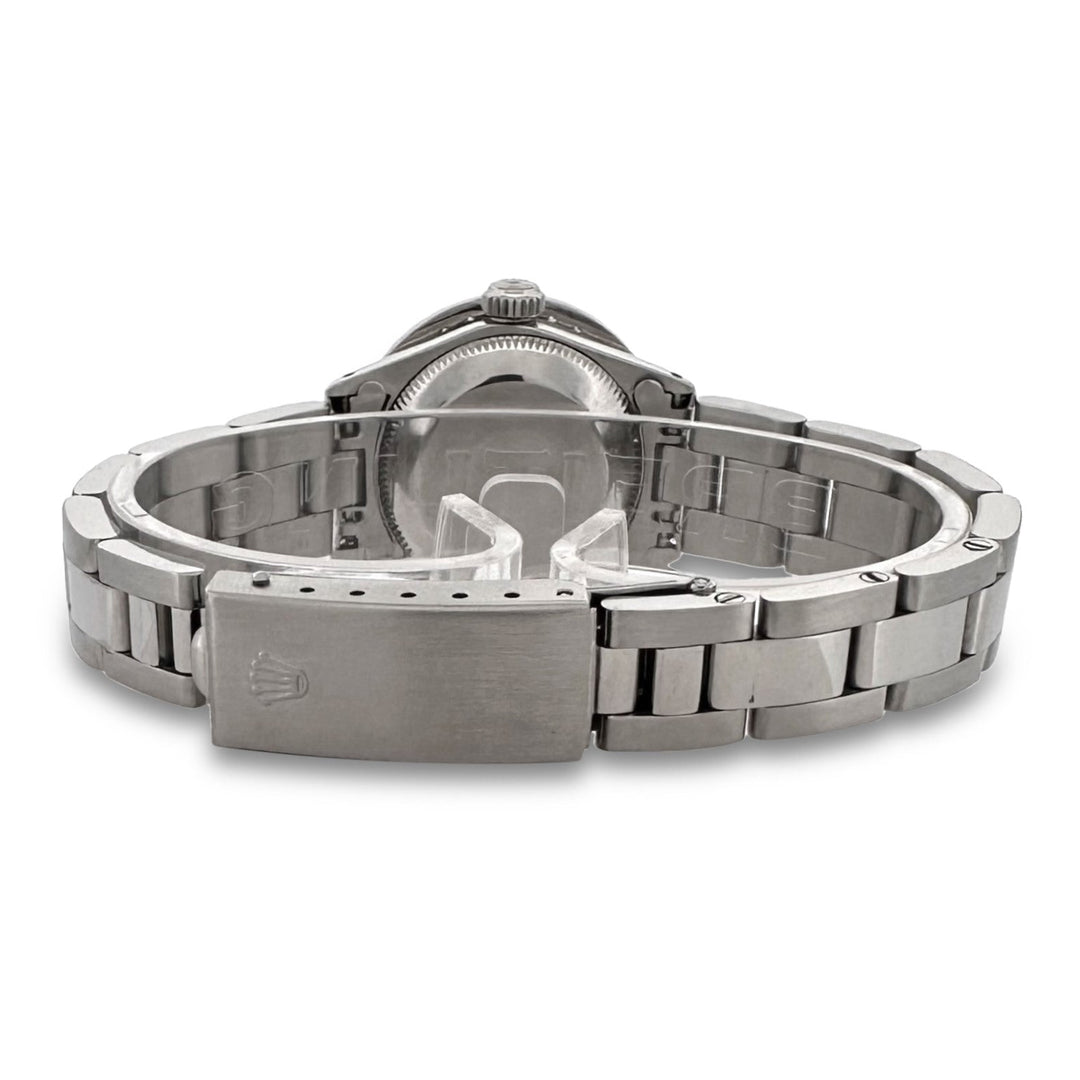 Lady's Rolex Datejust 26mm Stainless Steel Bracelet Watch with Diamond Bezel