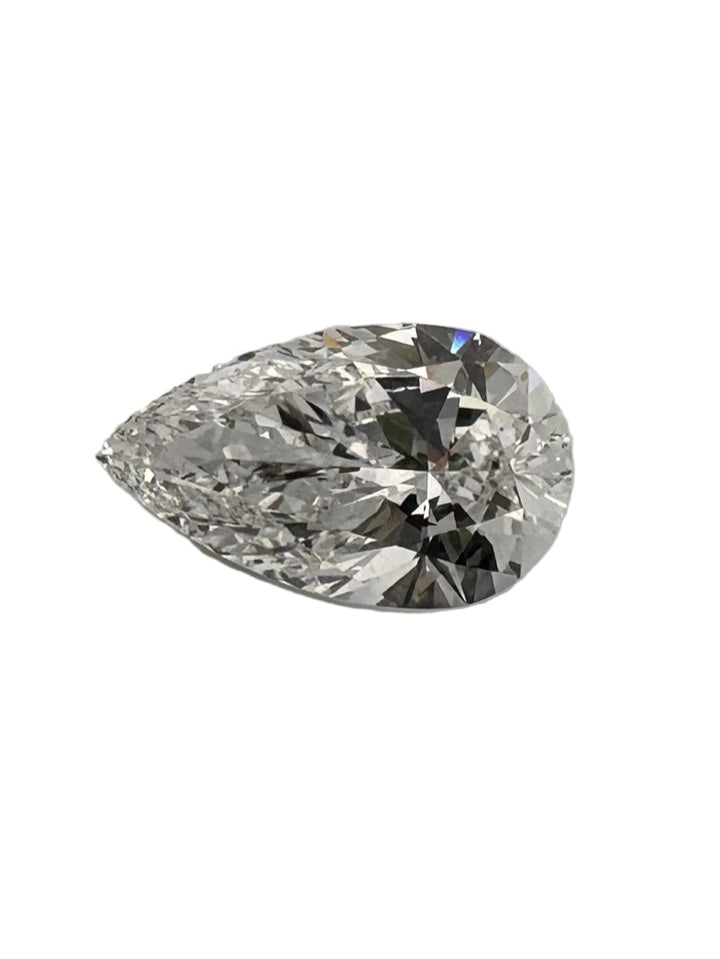 Loose IGI Graded 5.04ct Pear Lab-Grown Diamond, E Color, VS1 Clarity