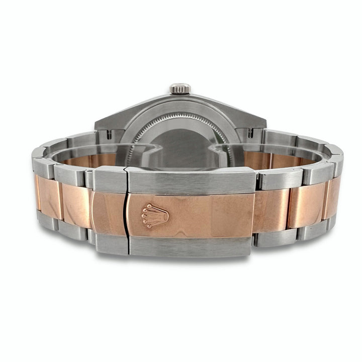 2021 Rolex Datejust 41mm Two-tone Rose Gold and Stainless Oyster Bracelet Watch with Box & Papers