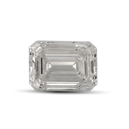 Loose IGI Graded 7.08ct Emerald Cut Lab-Grown Diamond, F Color, VVS2 Clarity