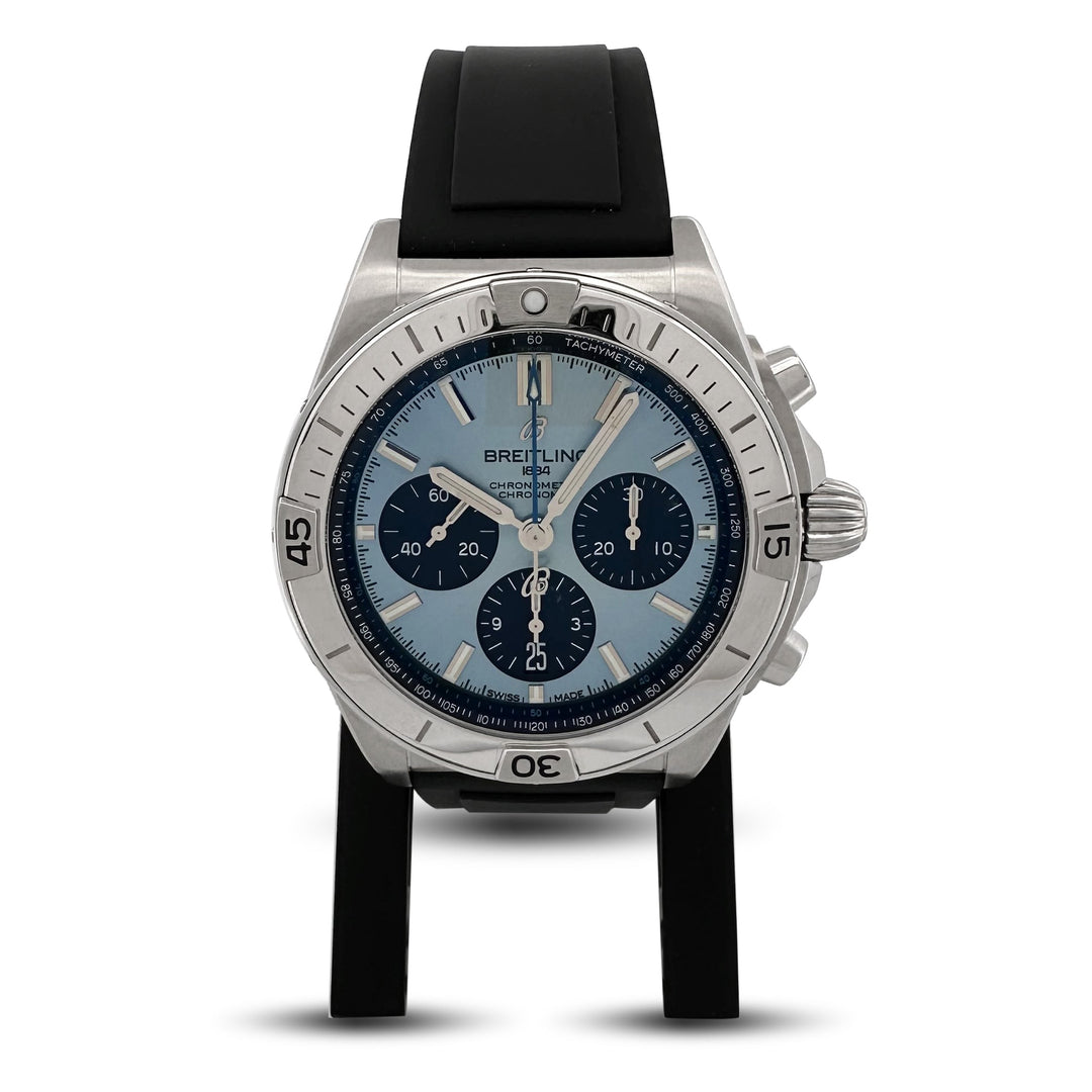 2024 Breitling Chronomat 42mm Stainless Steel with Rubber Strap Watch, with Box