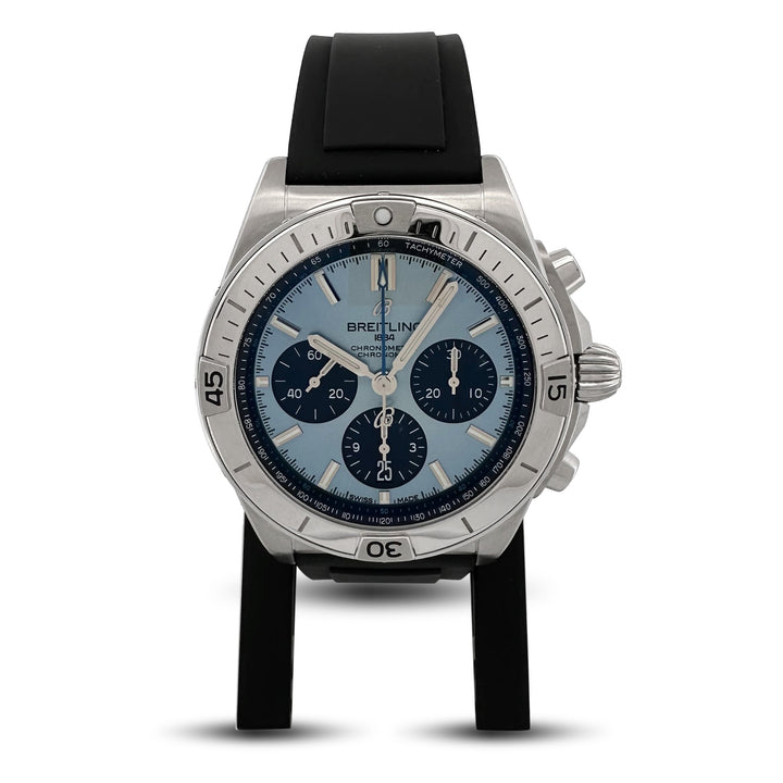 2024 Breitling Chronomat 42mm Stainless Steel with Rubber Strap Watch, with Box