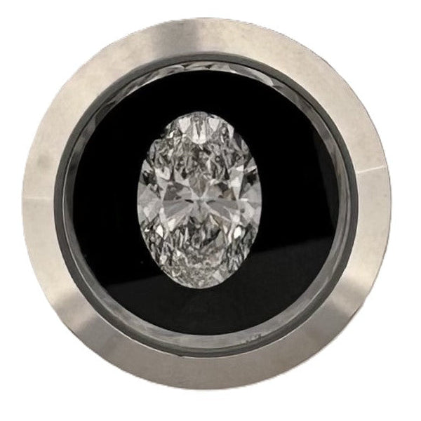 Loose IGI Graded 7.01ct Oval Brilliant Lab-Grown Diamond, E Color, VS1 Clarity