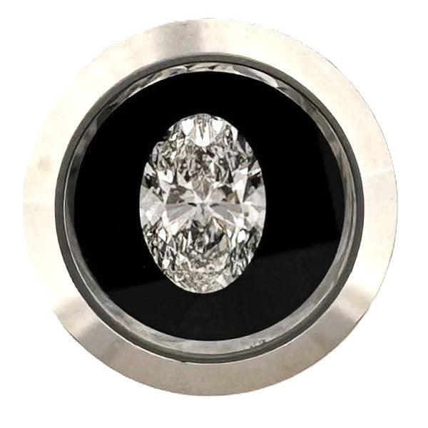 Loose IGI Graded 5.00ct Oval Brilliant Lab-Grown Diamond, E Color, VS1 Clarity