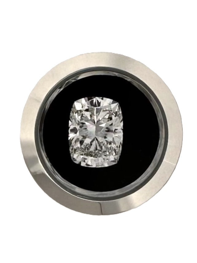 Loose IGI Graded 8.04ct Cushion Cut Lab-Grown Diamond, E Color VS2 Clarity