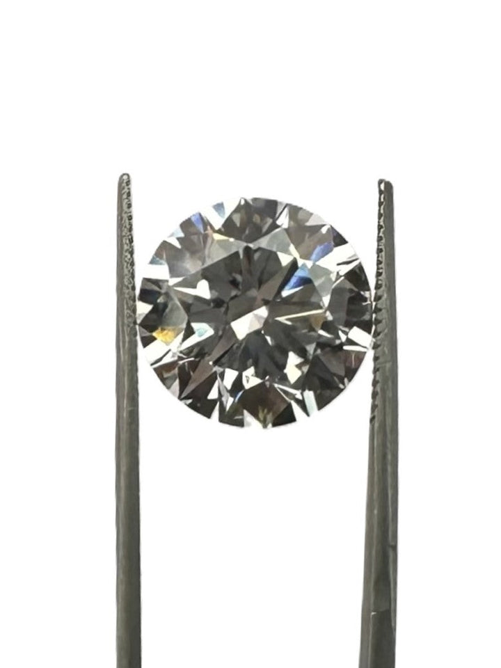 Loose IGI Graded 7.06ct Round Brilliant Lab-Grown Diamond, D Color & VS1 Clarity