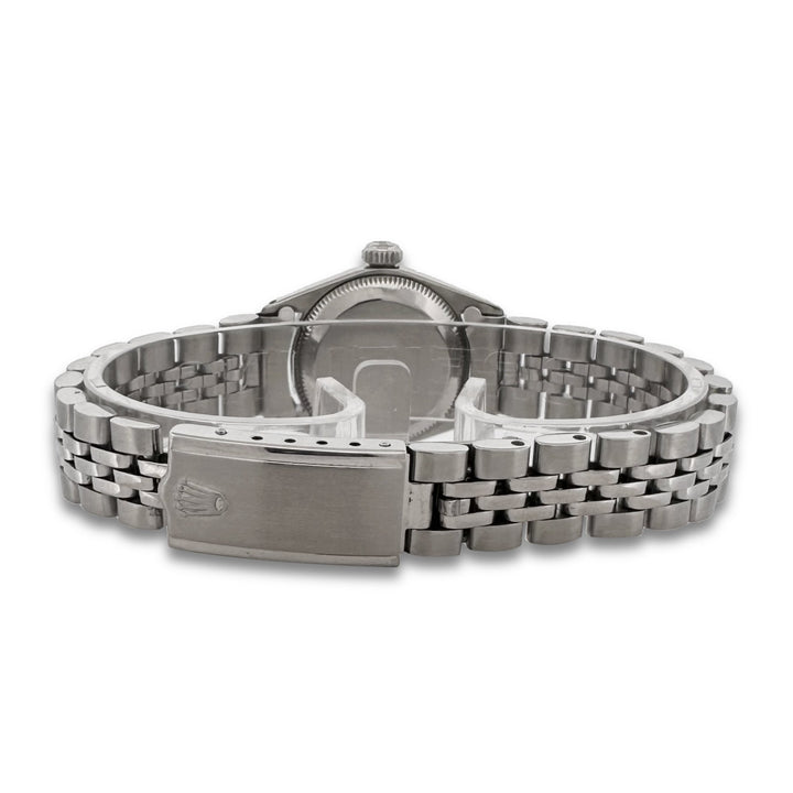 Circa 1950's Rolex Date 26mm Stainless Steel Bracelet Watch