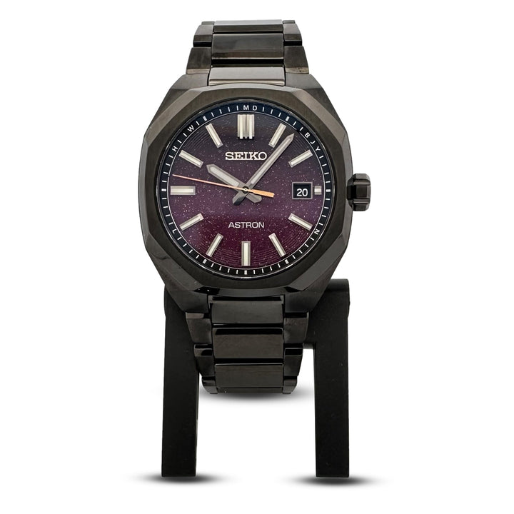 Seiko Astron "Starry Sky" Limited Edition 44mm Solar Titanium Bracelet Watch with Box