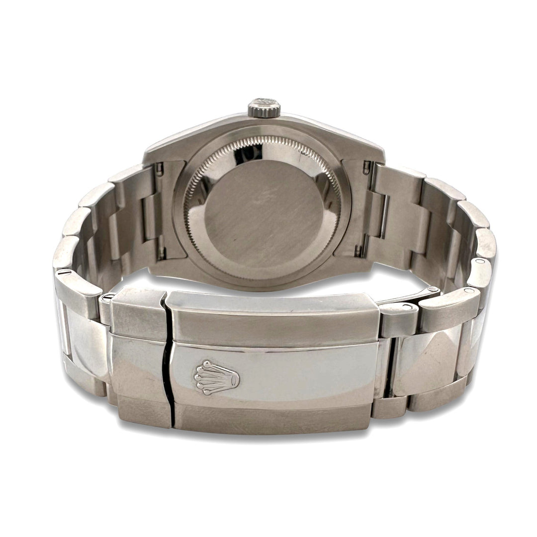 2011 Rolex Datejust 36mm Stainless Steel Oyster Bracelet Watch with Box & Card