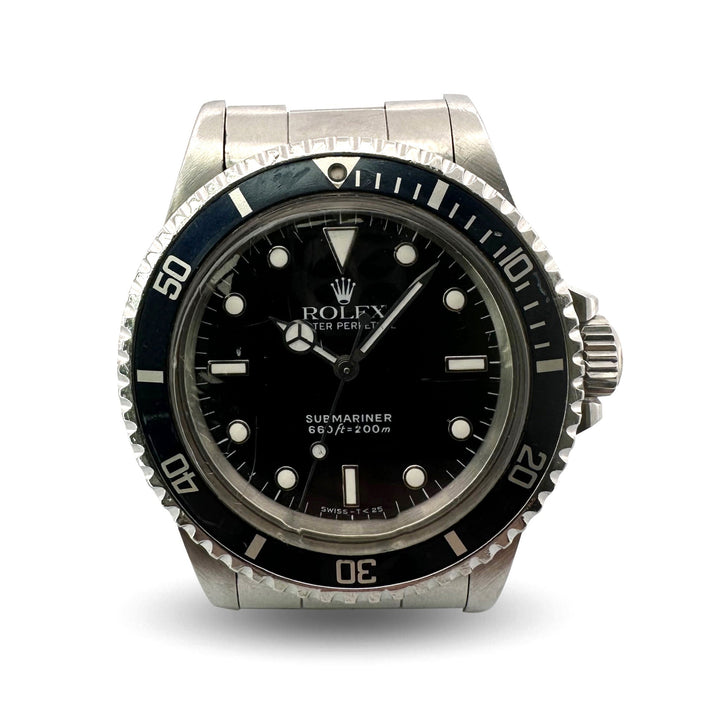 1989 Rolex Submariner 40mm 'Ghost Bezel' Stainless Steel Oyster Bracelet Watch