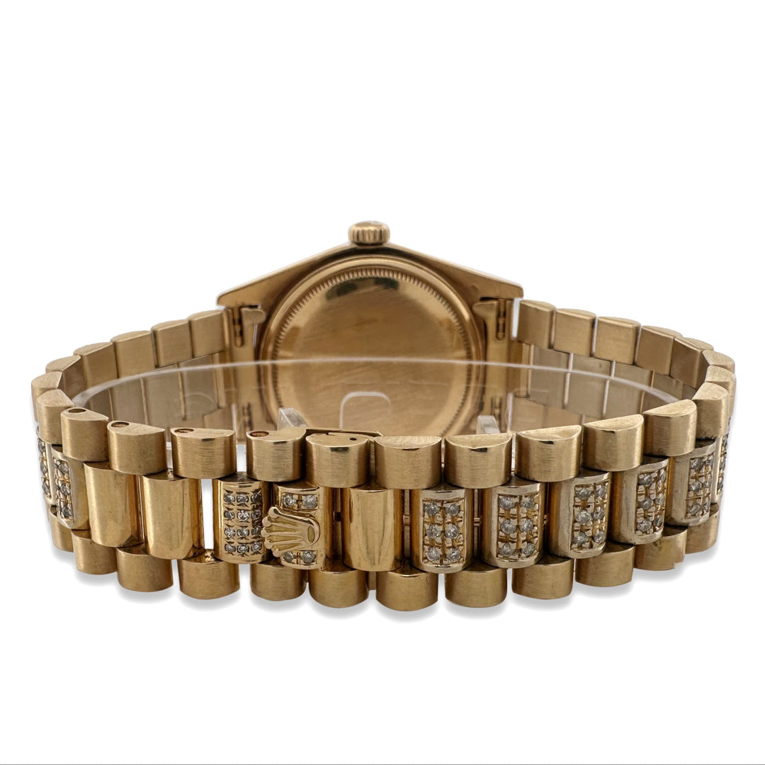 1980 Rolex Day-Date 36mm "President" 18k Yellow Gold Presidential Bracelet Watch