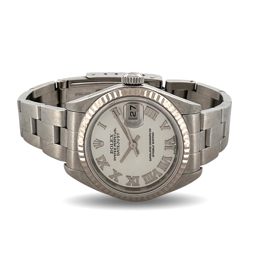 2002 Lady's Rolex Datejust 26mm Stainless Steel Oyster Bracelet Watch