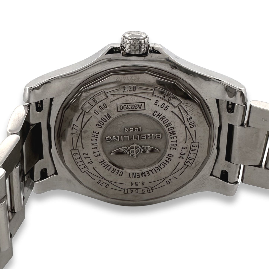 2016 Breitling Avenger II GMT 43mm Stainless Steel Bracelet Watch with Box & Papers