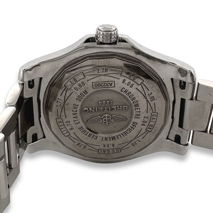 2016 Breitling Avenger II GMT 43mm Stainless Steel Bracelet Watch with Box & Papers