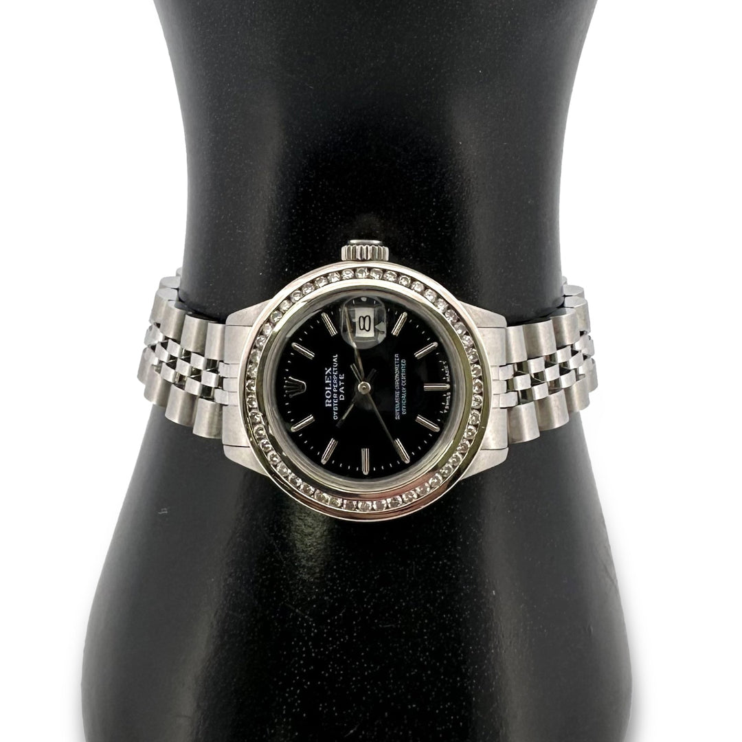 1972 Rolex Date 26mm Stainless Steel Jubilee Bracelet Watch