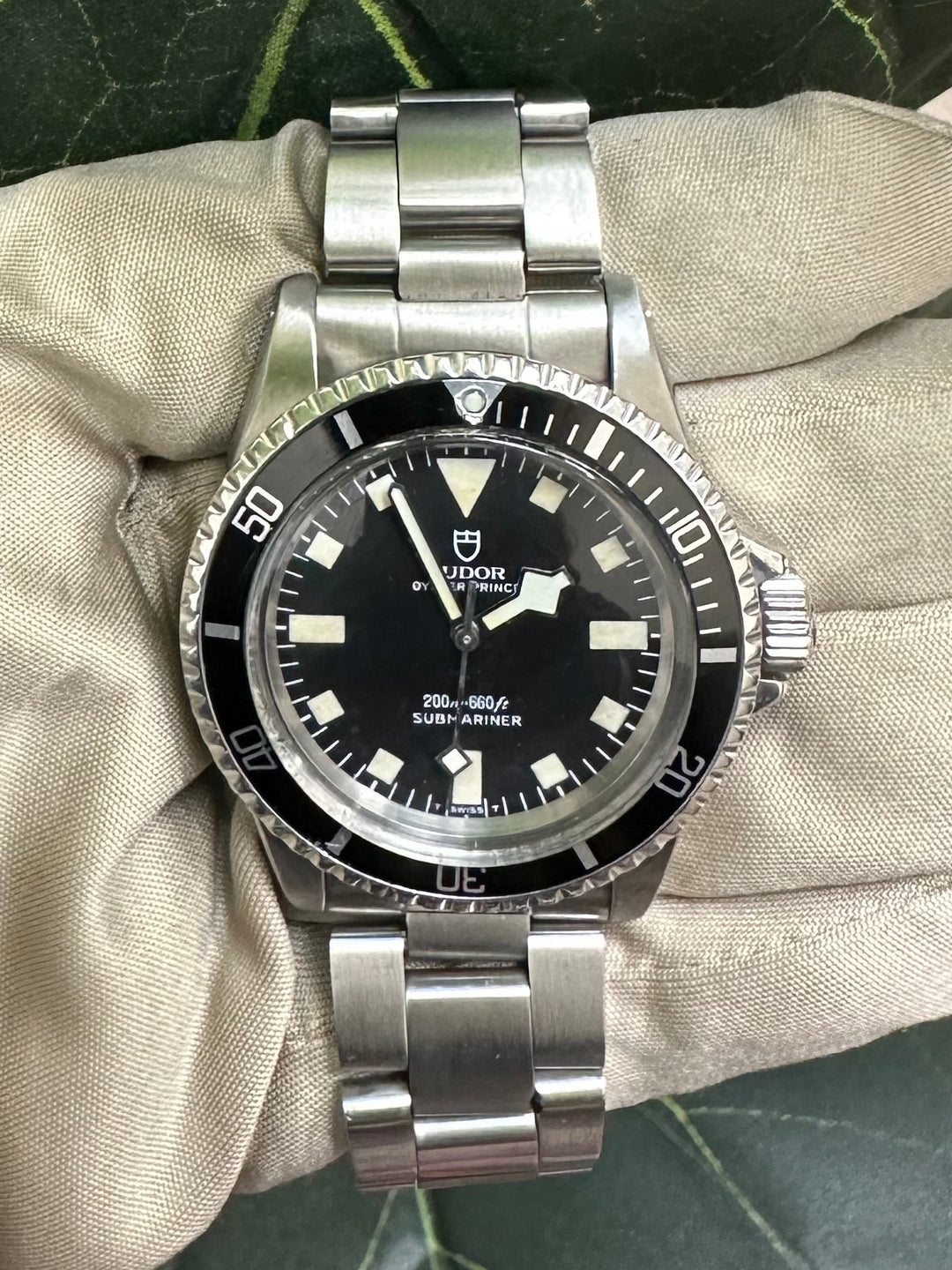 est. 1969 Tudor Oyster Prince Submariner "Snowflake" 40mm Stainless Steel Oyster Bracelet Watch