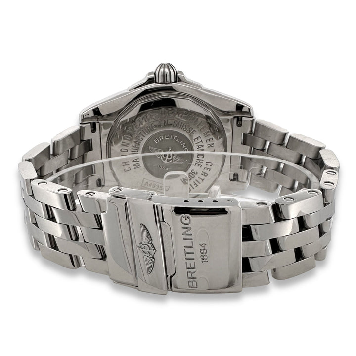 2015 Breitling Galactic 41mm Stainless Steel Bracelet Watch with Box & Papers
