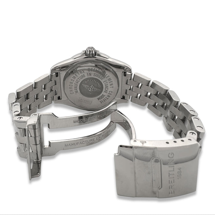 2015 Breitling Galactic 41mm Stainless Steel Bracelet Watch with Box & Papers