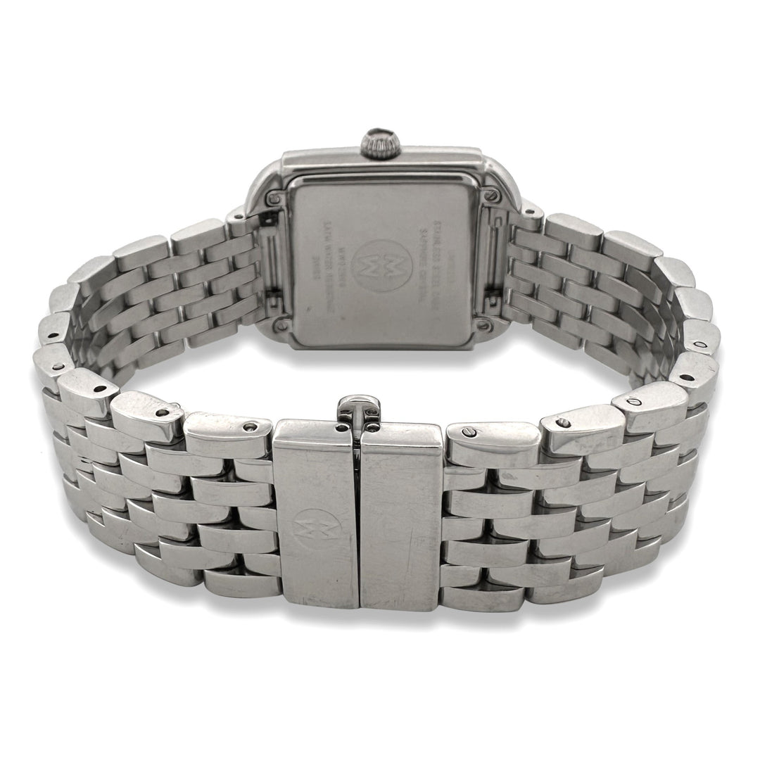 Michele Urban Lady's Stainless Steel Bracelet Watch