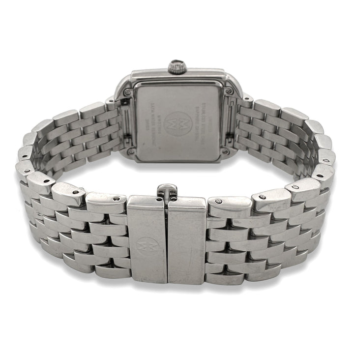 Michele Urban Lady's Stainless Steel Bracelet Watch