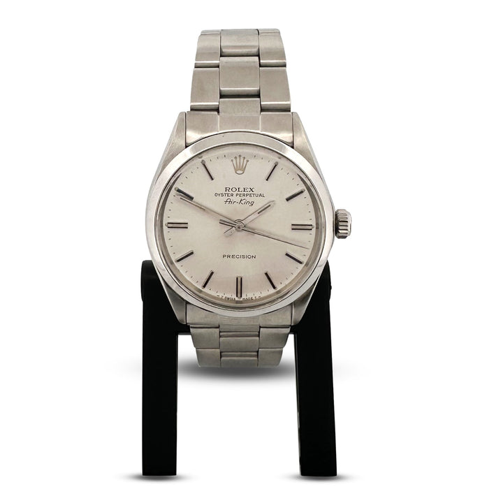 1971 Rolex Air-King 34mm Stainless Steel Oyster Bracelet Watch