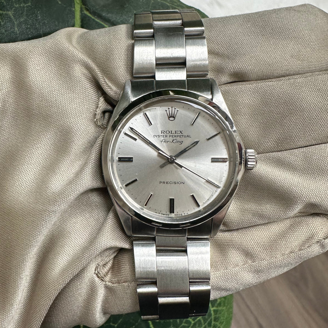 1971 Rolex Air-King 34mm Stainless Steel Oyster Bracelet Watch