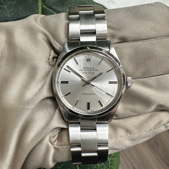 1971 Rolex Air-King 34mm Stainless Steel Oyster Bracelet Watch