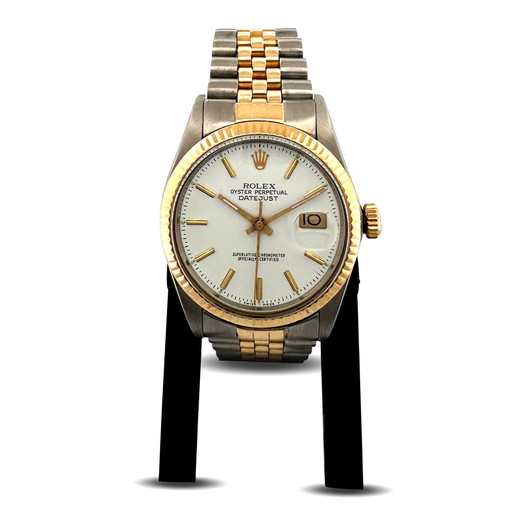 1986 Rolex Datejust 36mm Two-Tone Stainless Steel and Yellow Gold Jubilee Bracelet Watch