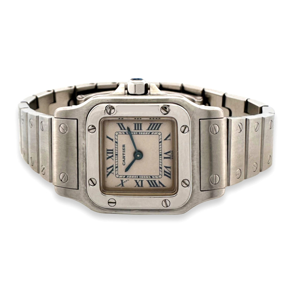 Cartier Tank Galbee 24mm Quartz Stainless Steel Bracelet Watch