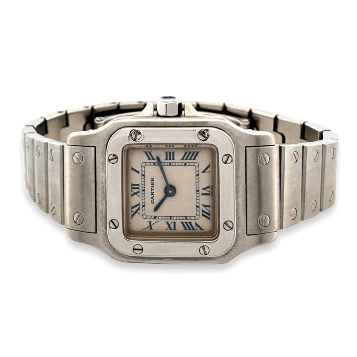 Cartier Tank Galbee 24mm Quartz Stainless Steel Bracelet Watch