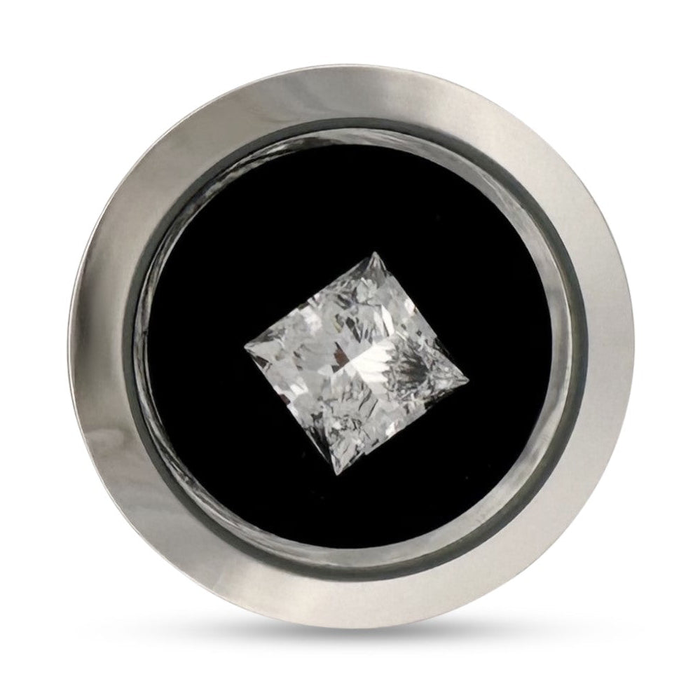 Loose IGI Graded 4.60ct Princess Cut Lab-Grown Diamond, E Color, VVS2 Clarity